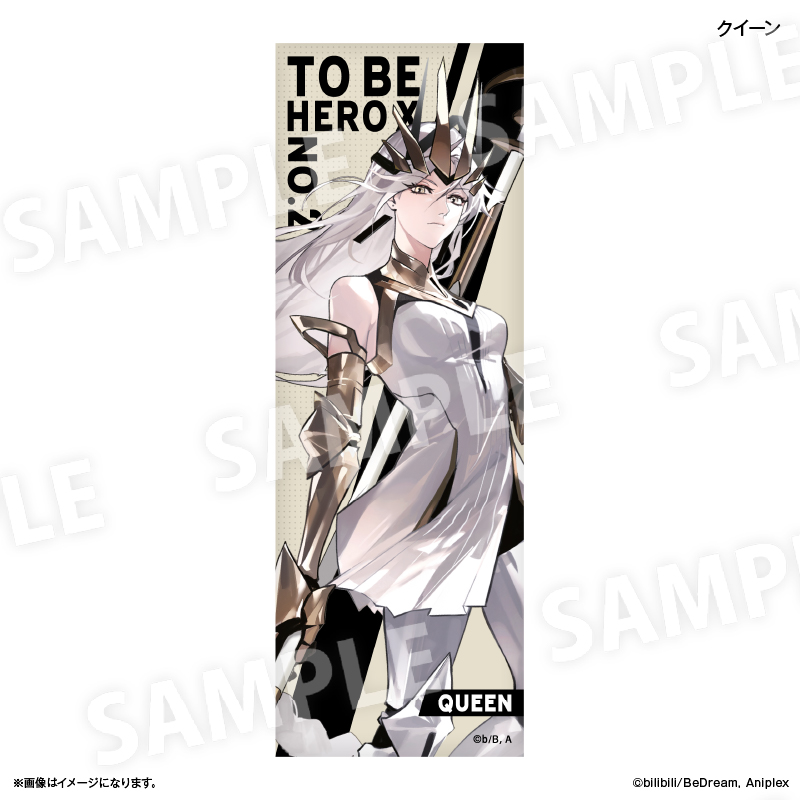 TO BE HERO X_ロング缶バッジ クイーン