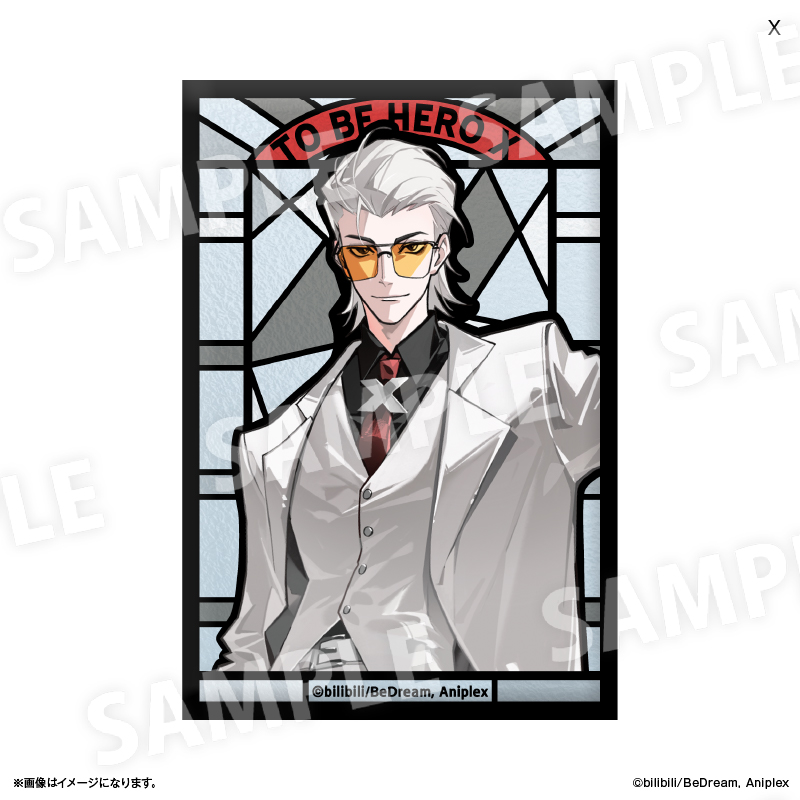 TO BE HERO X_ステンドグラス風ミニアートスタンド X