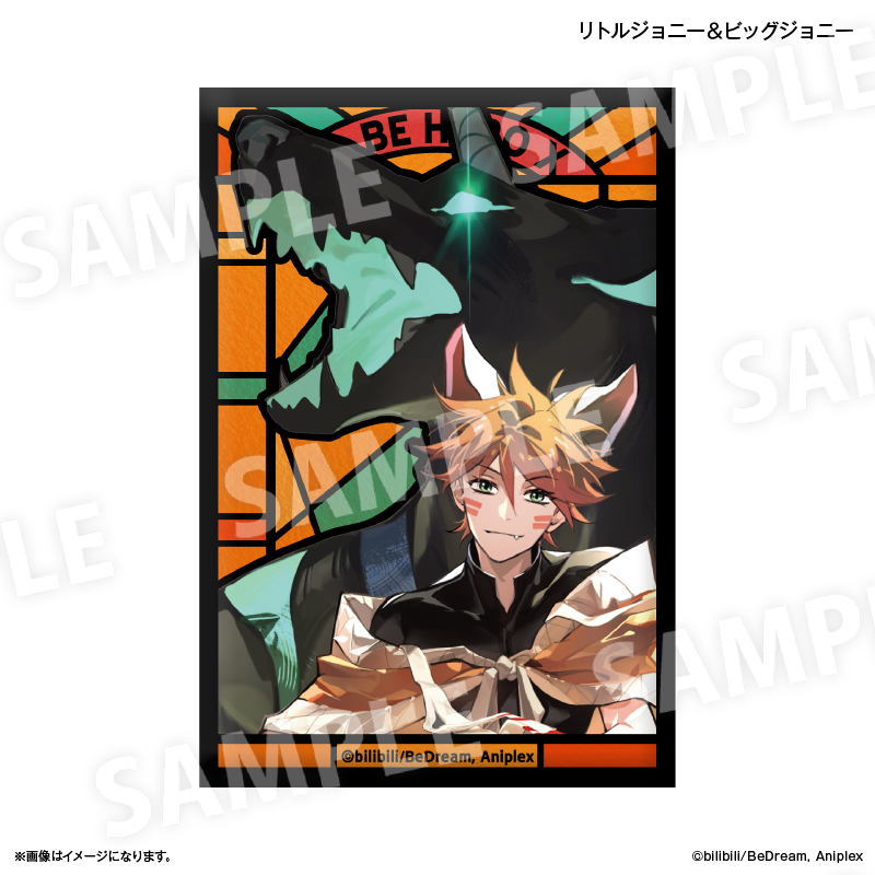 TO BE HERO X_ステンドグラス風ミニアートスタンド リトルジョニー＆ビッグジョニー