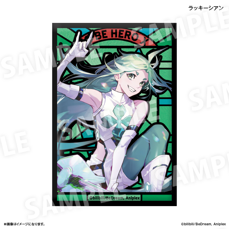 TO BE HERO X_ステンドグラス風ミニアートスタンド ラッキーシアン