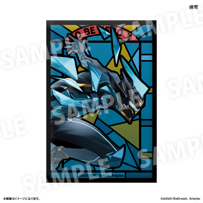 TO BE HERO X_ステンドグラス風ミニアートスタンド 魂電