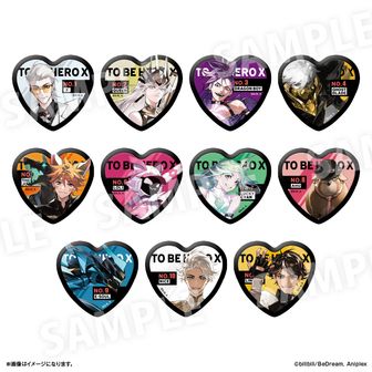 to be hero x 凸变英雄X オーロラ缶バッジ ラッキーシアン 15個 to be hero x 凸变英雄X オーロラ缶バッジ ラッキーシアン 15個