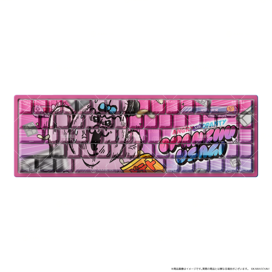 おぱんちゅうさぎ | AMICIS】 ゲーミングキーボード 65HE | 公式