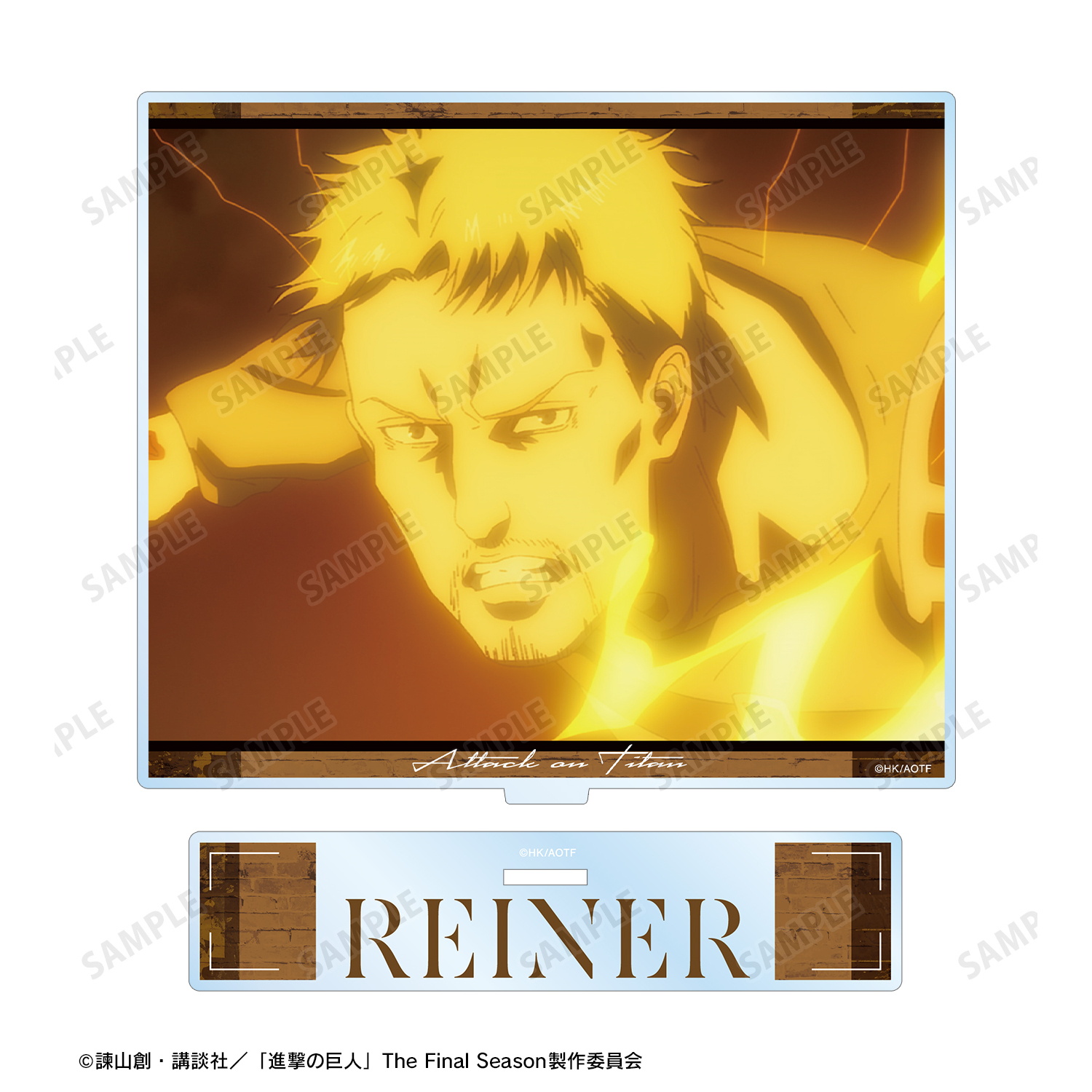 進撃の巨人　グラフアートシリーズ　ライナー 進撃の巨人_ライナー 場面写BIGアクリルスタンド | 公式グッズ