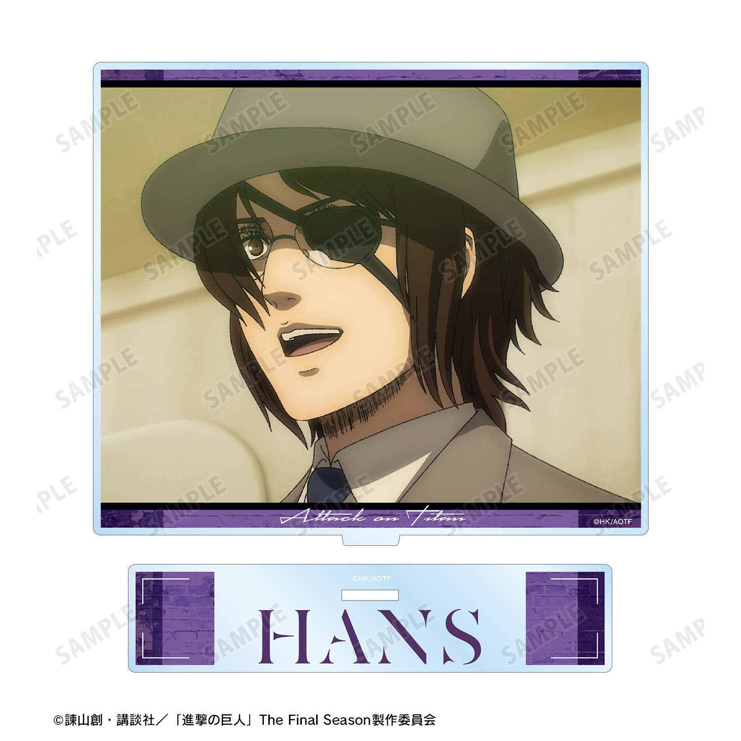 進撃の巨人_ハンジ 場面写BIGアクリルスタンド | 公式グッズ