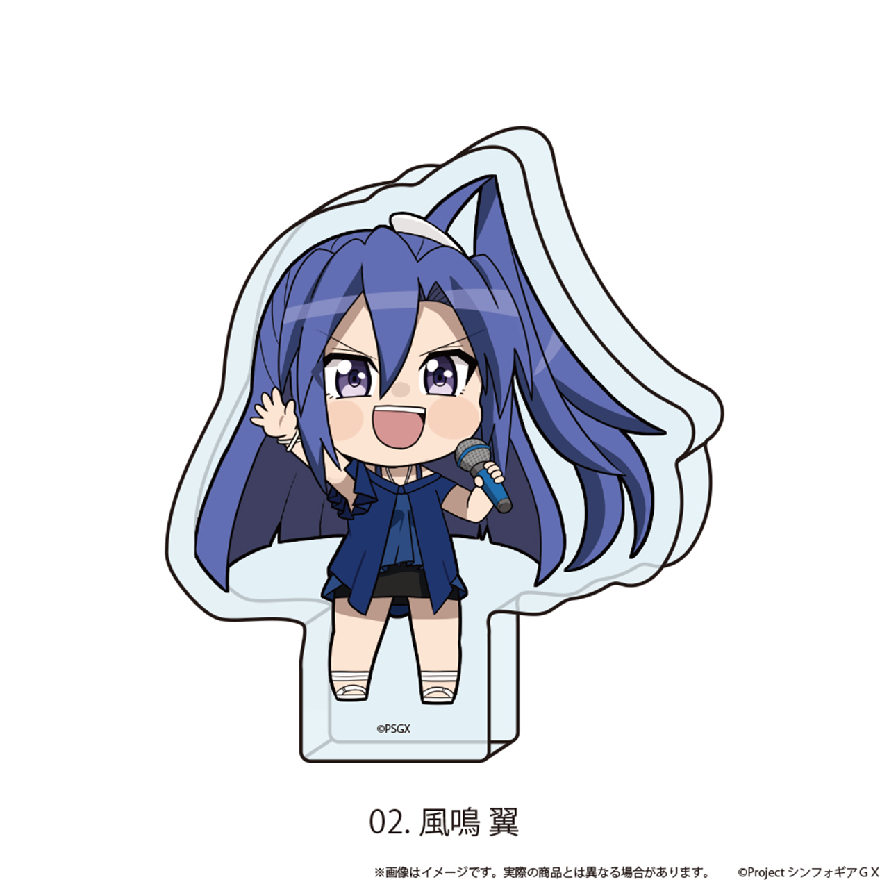 戦姫絶唱シンフォギアＧＸ_ミニアクリルブロック02/風鳴翼(ライブver.)