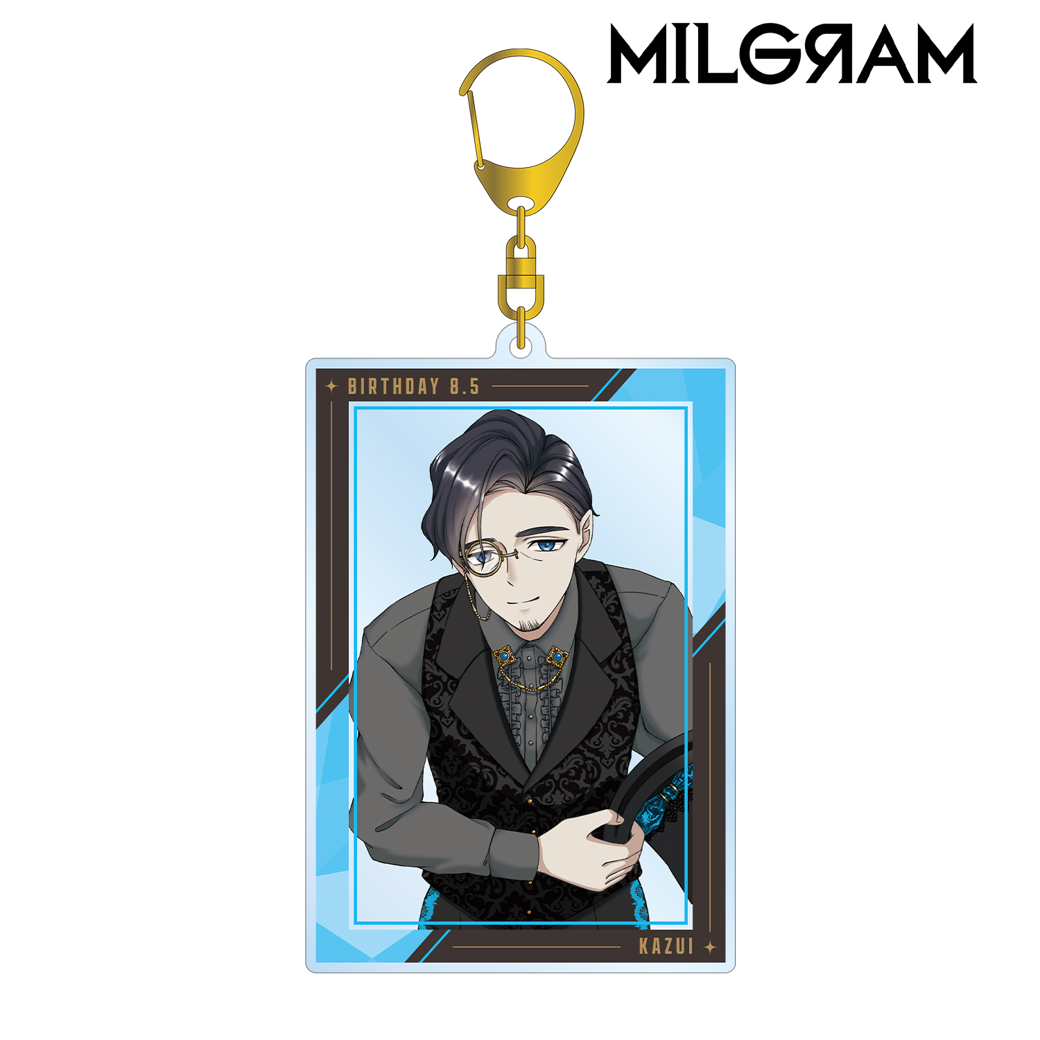 MILGRAM -ミルグラム-_描き下ろし カズイ バースデーver. 第2弾 BIGアクリルキーホルダー