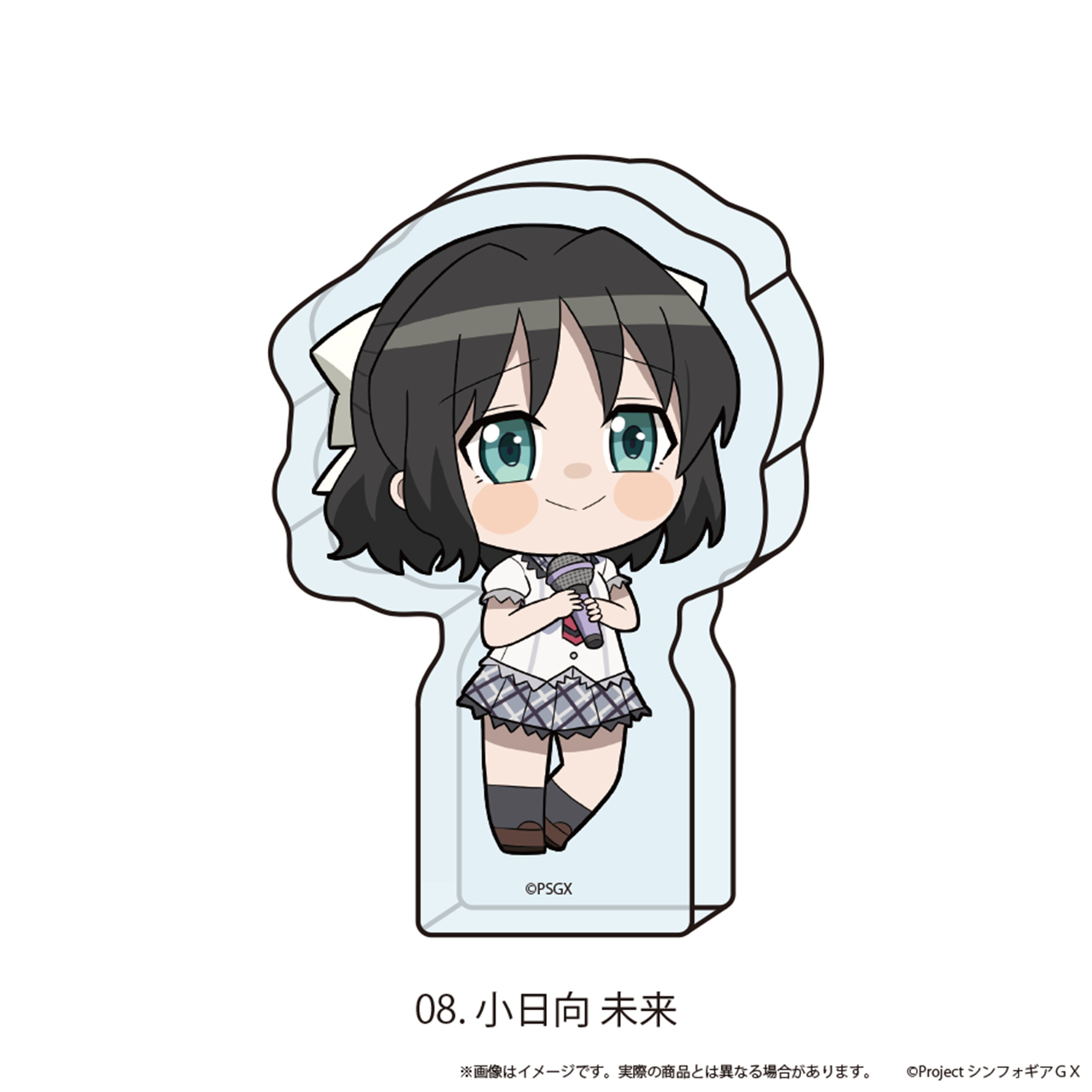 戦姫絶唱シンフォギアGX_ミニアクリルブロック08/小日向未来
