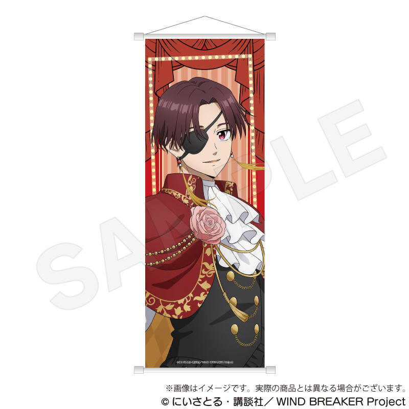 ウィンブレ windbreaker チャイナホログラムマグ缶 蘇芳隼飛 10個 グッズ-バッチ】WIND BREAKER ホログラムビッグ缶バッジ 蘇枋 隼