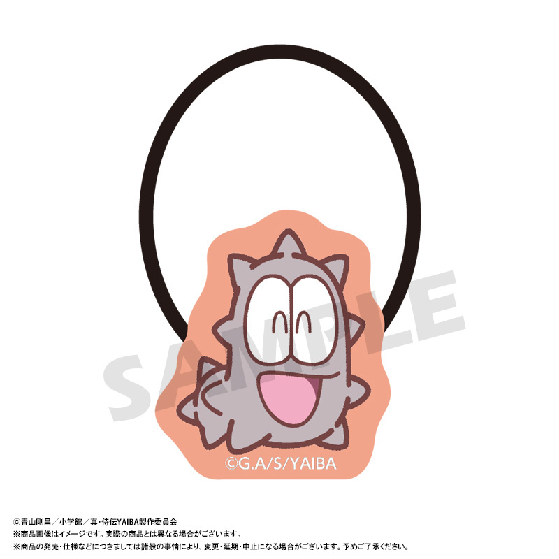 真･侍伝YAIBA_ゆるころフェイス　アクリルヘアゴム　D　ナマコ男
