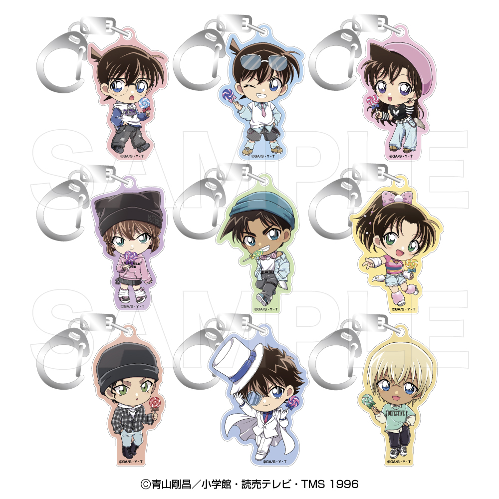 名探偵コナン_アクリルキーホルダーコレクション（ロリポップミニ）　ブラインドパック（BOX／9パック入り）