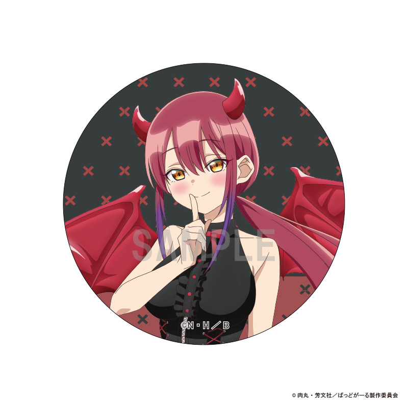 ばっどがーる_缶バッジ 水鳥 亜鳥 小悪魔ver