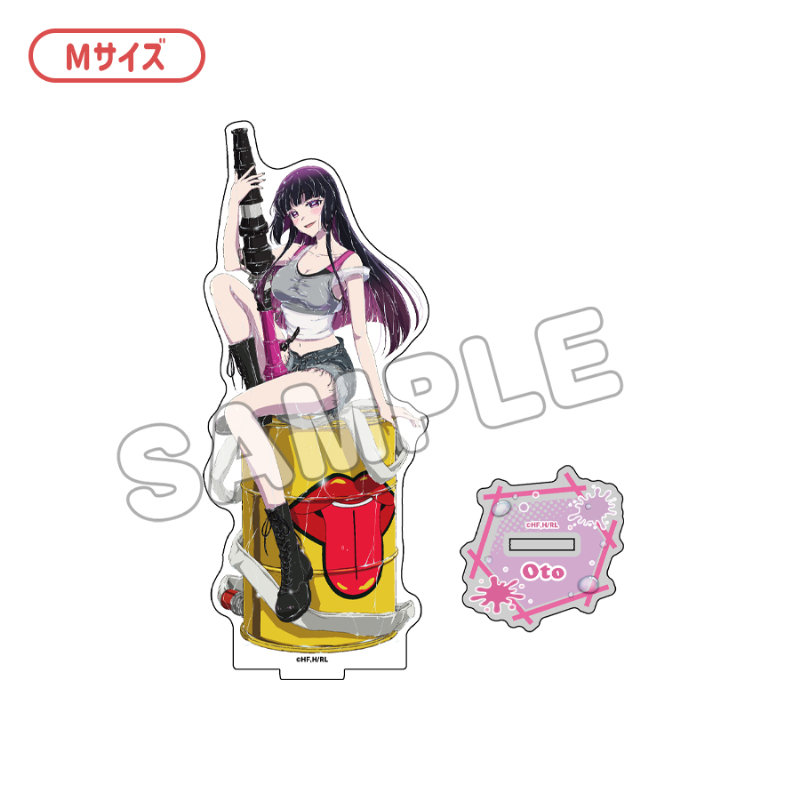 ロックは淑女の嗜みでして_M_アクリルフィギュア／黒鉄音羽