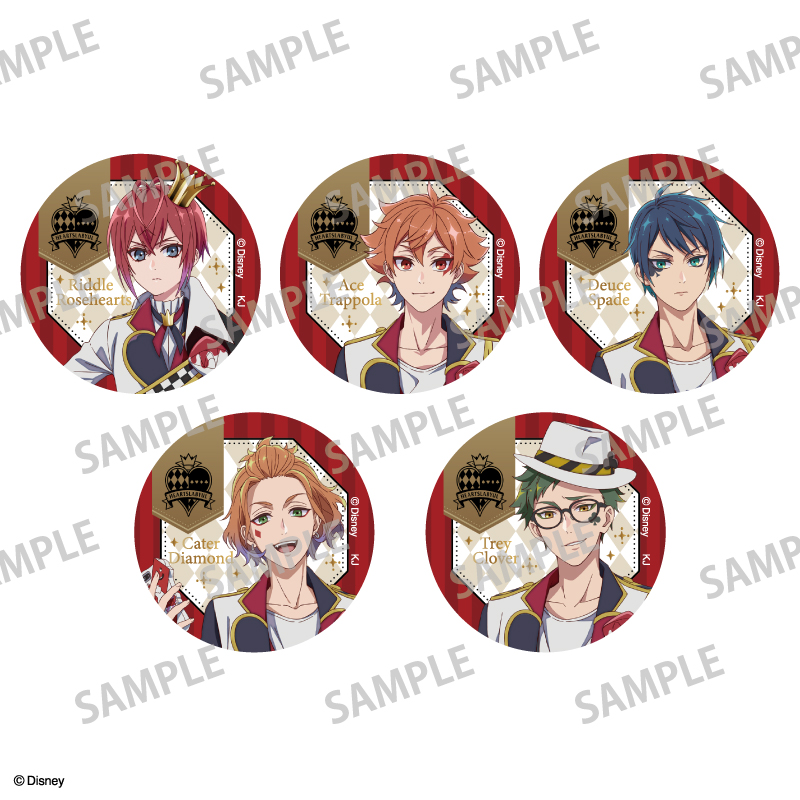 Disney - ツイステ　缶バッジ　カード　ラバーストラップ　シール　おきあがりこぼし　等 ツイステ 缶バッジ カード ラバーストラップ シール おきあがり