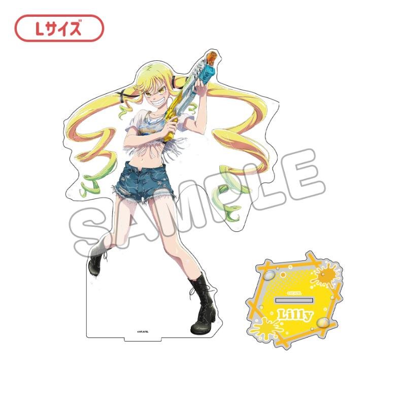 ロックは淑女の嗜みでして_L_アクリルフィギュア／鈴ノ宮りりさ