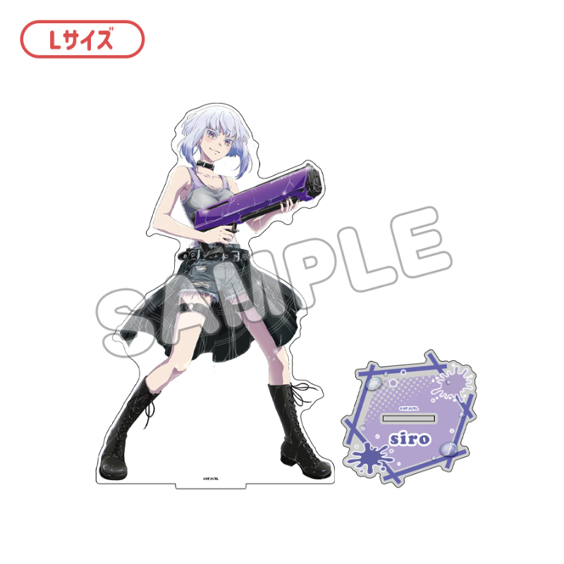 ロックは淑女の嗜みでして_L_アクリルフィギュア／白矢環
