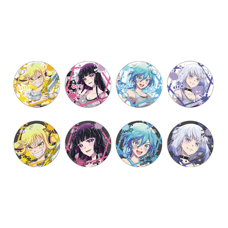 ロックは淑女の嗜みでして_トレーディング缶バッジ 【BOX/8個入り