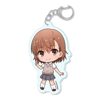 とある科学の超電磁砲アクリルキーホルダー御坂美琴アクセラレータ4個セット とある科学の超電磁砲 御坂美琴 アクキー - メルカリ