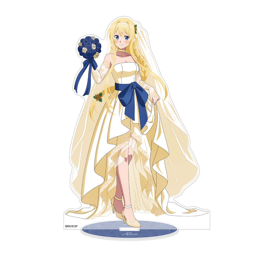 ソードアート・オンライン_描き下ろし アリス アクリルスタンド(大) ウェディングドレスVer.