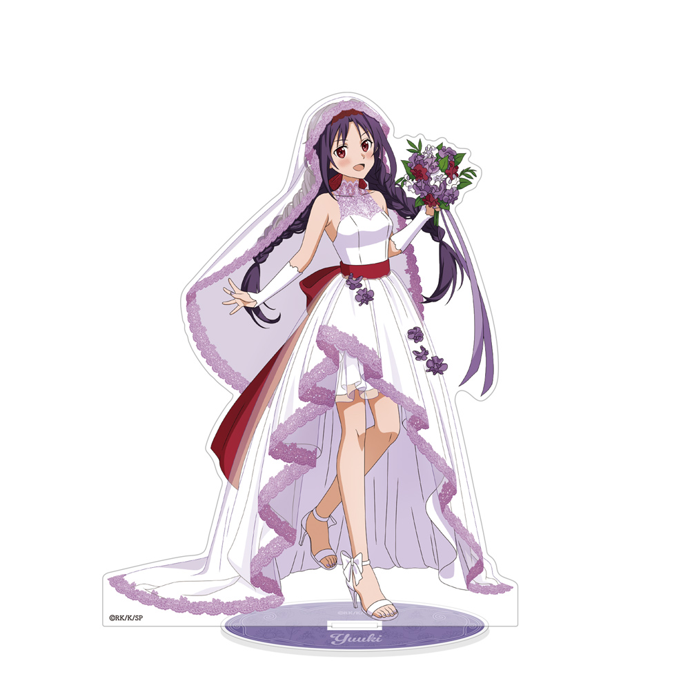 ソードアート・オンライン_描き下ろし ユウキ アクリルスタンド(大) ウェディングドレスVer.