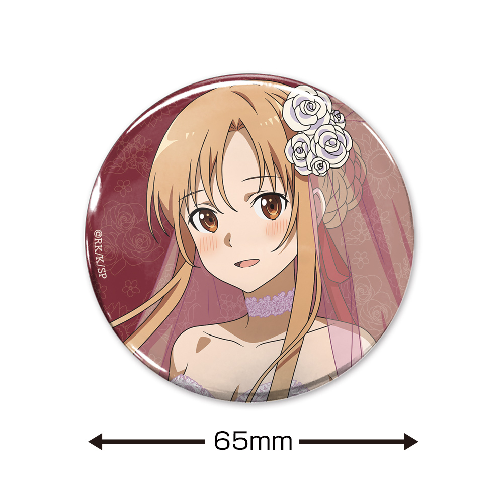 sao アスナ　缶バッジ　セガ sao アスナ 缶バッジ セガ グッズ-バッチ】ソードアート