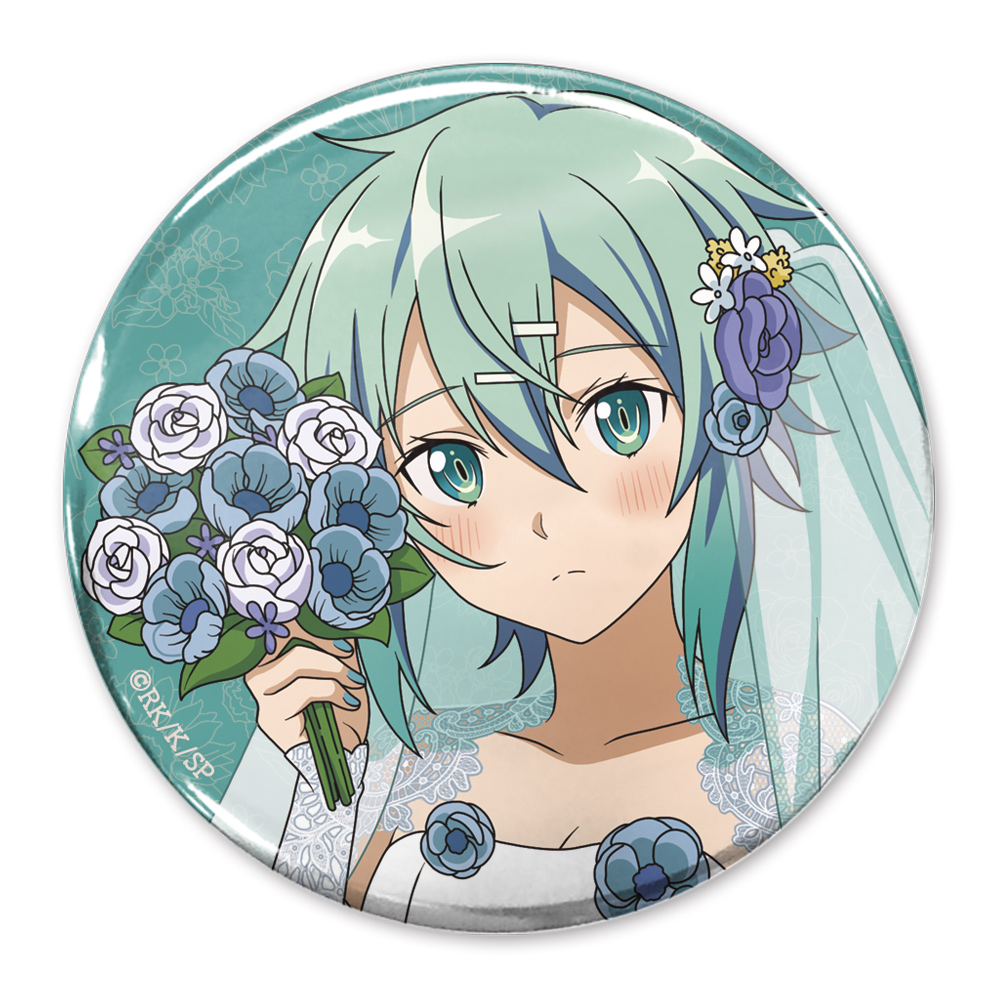 ソードアート・オンライン_描き下ろし シノン 65mm缶バッジ