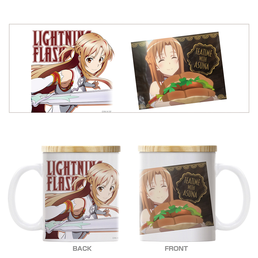 ソードアート・オンライン_アスナとひと休み フタ付きフルカラーマグカップ