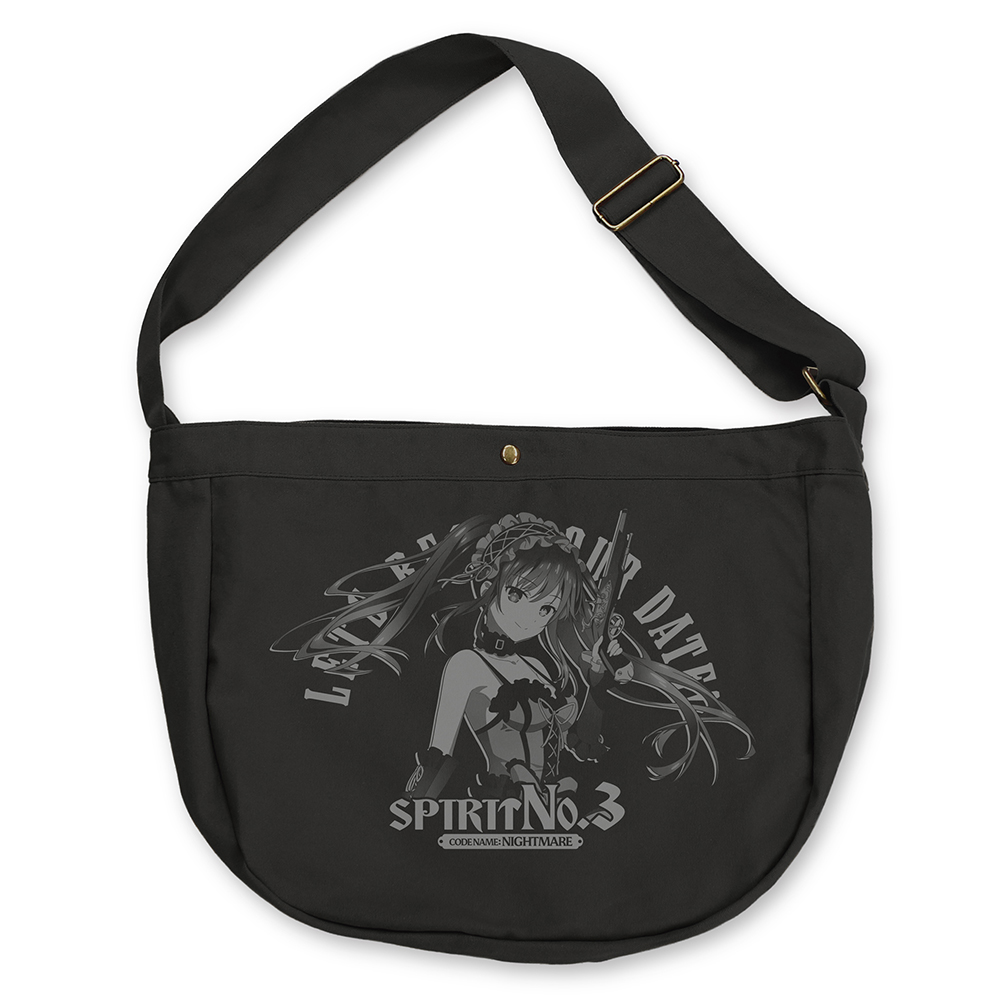 デート・ア・ライブ?_時崎狂三 ニュースペーパーバッグ/BLACK