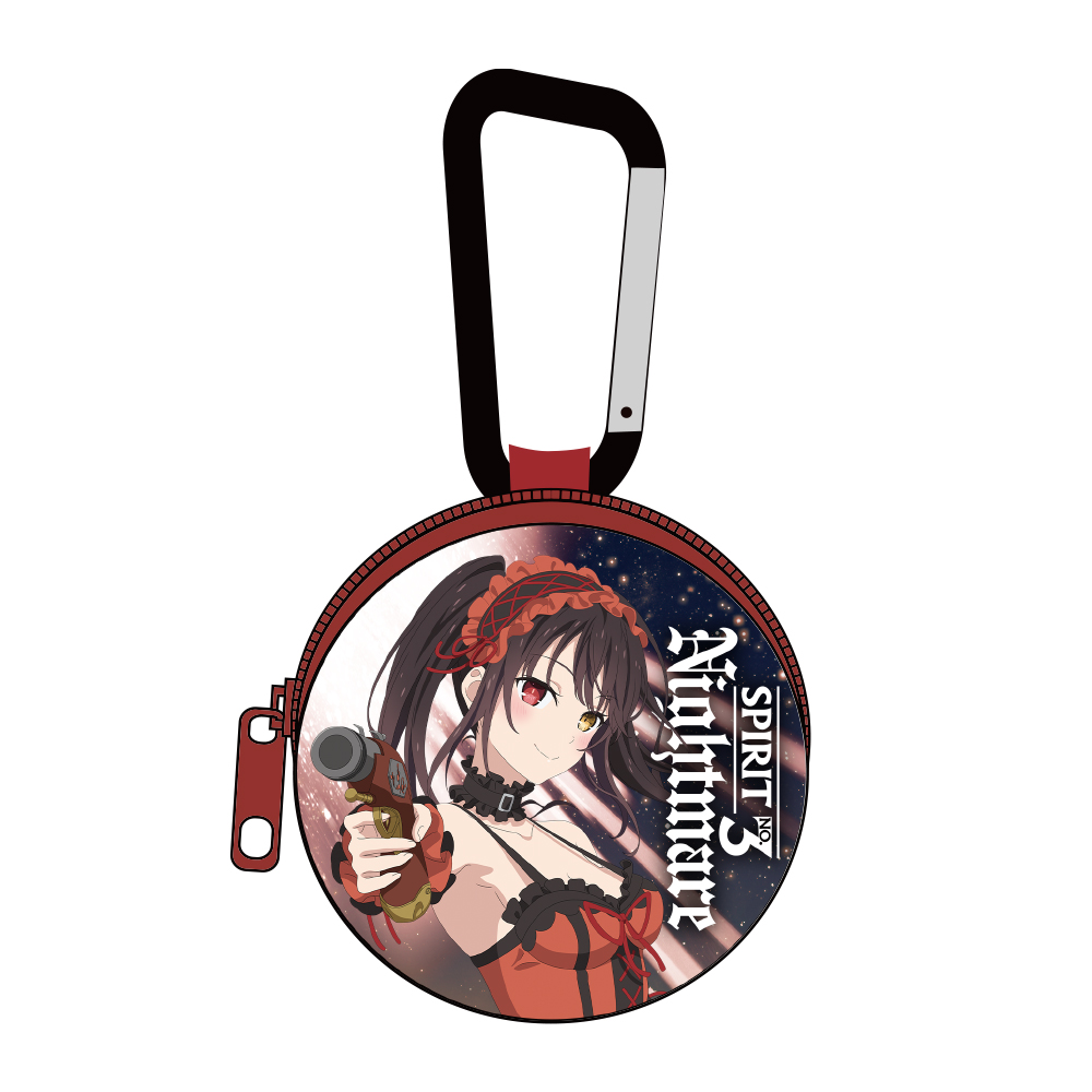 デート・ア・ライブ?_時崎狂三 カラビナ付きミニポーチ