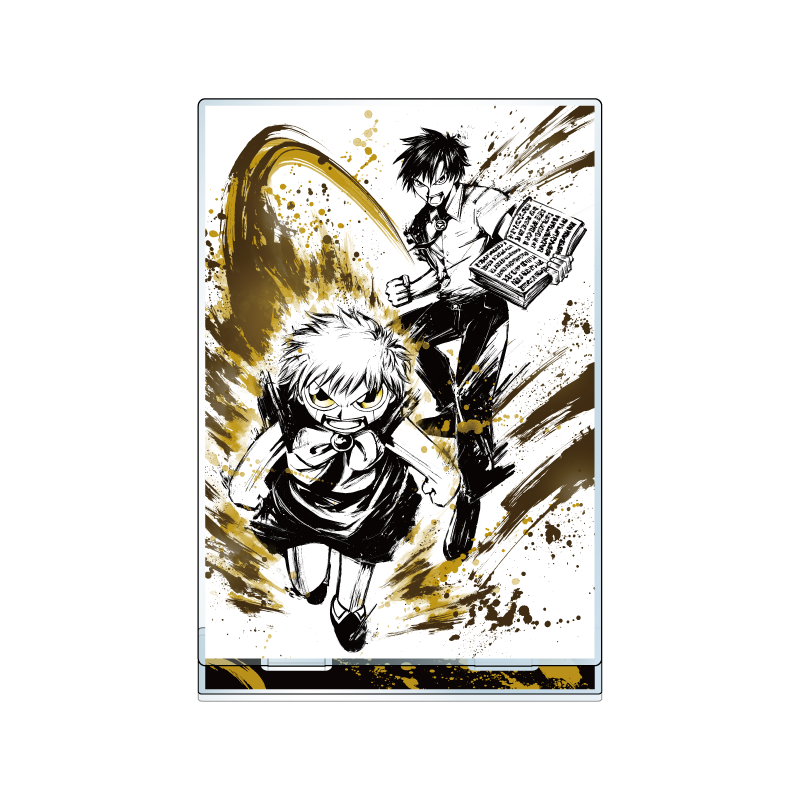金色のガッシュ!!_墨絵ビジュアルアクリルスタンド ガッシュ&清麿
