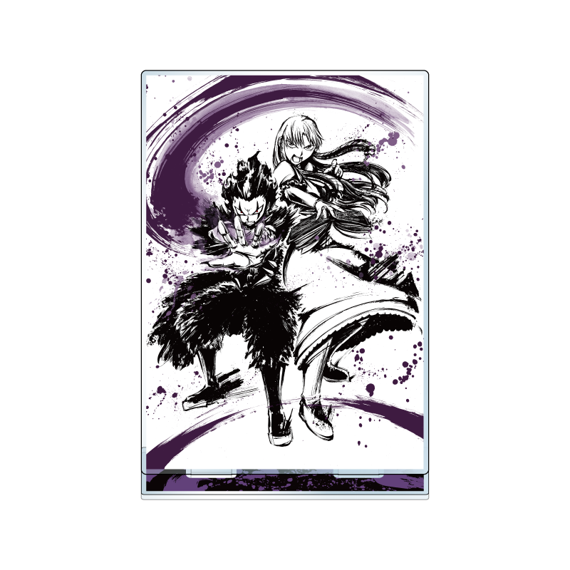 金色のガッシュ!!_墨絵ビジュアルアクリルスタンド ブラゴ&シェリー