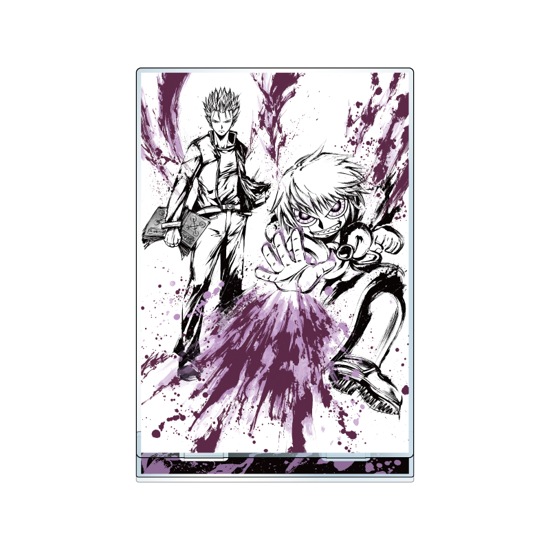金色のガッシュ!!_墨絵ビジュアルアクリルスタンド ゼオン&デュフォー