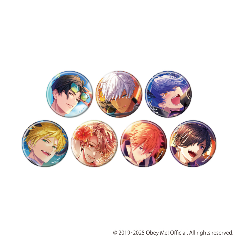 Obey Me! Nightbringer_缶バッジ26/コンプリートセット(全7種
