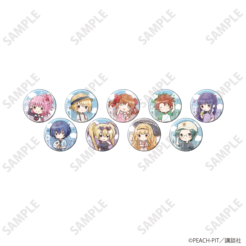 しゅごキャラ！_(65mm)_ホログラム缶バッジ08/夏ver. コンプリートセット(全9種)(グラフアートイラスト)【BOX/9個入り】