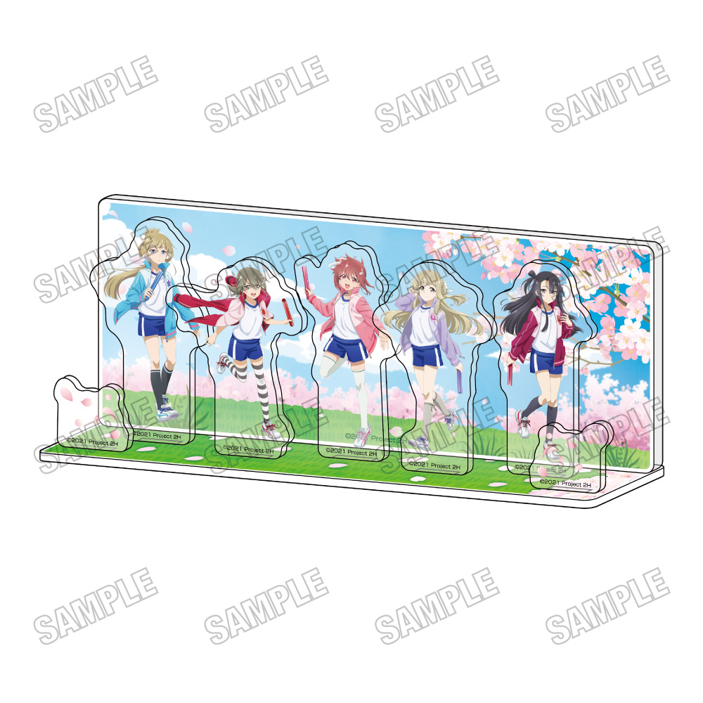 結城友奈は勇者である_描き下ろしアクリルジオラマ【勇気のバトン展ver.】【B】