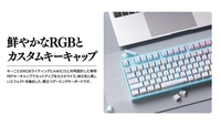 碧依さくら×AMICIS】ゲーミングキーボード 80HE 日本語配列 | 碧依