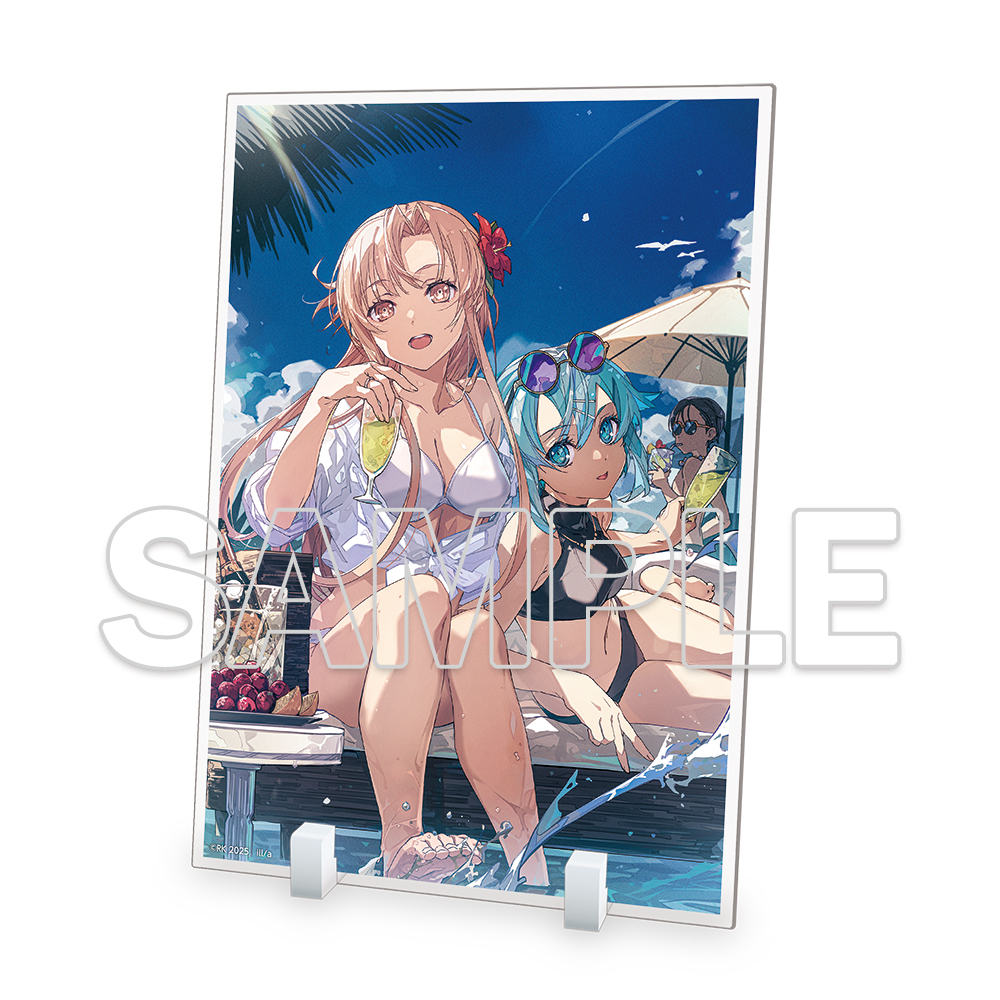 希少品【CROSS-CF限定】ソードアート・オンライン アクリルアートプレート ソードアート・オンライン_アクリルプレート Ver.Summer2 | 公式