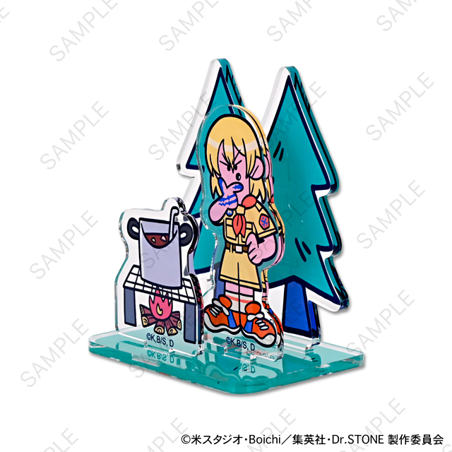 水沢石鹸 Dr.STONE 七海龍水 キーホルダー Dr.STONE 水沢石鹸コラボ ビッグアクリルキーホルダー(七海龍水