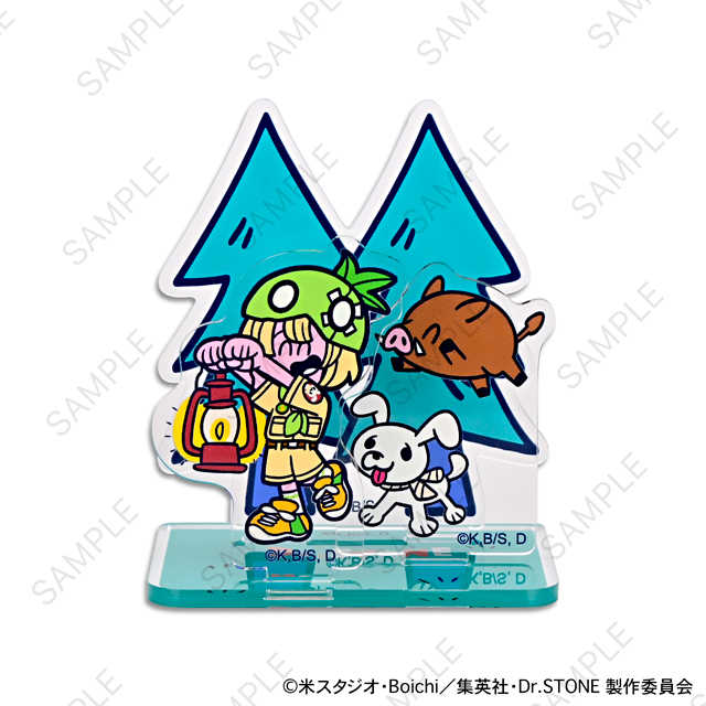 Dr.STONE_水沢石鹸コラボ アクリルスタンド(スイカ)