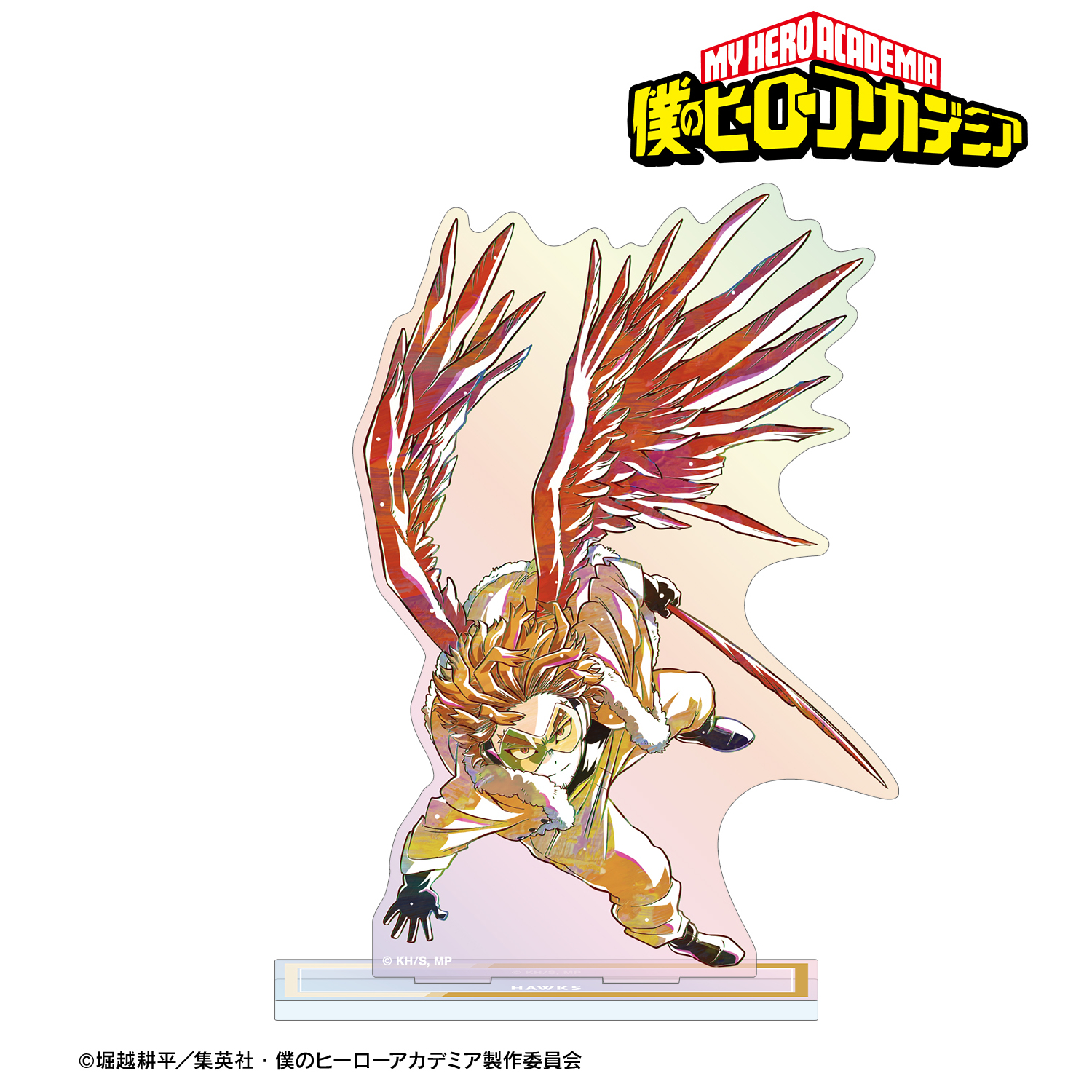 僕のヒーローアカデミア_ホークス Ani-Art 第8弾 オーロラアクリルスタンド