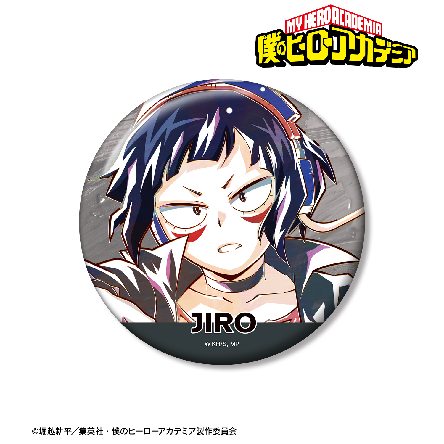 僕のヒーローアカデミア_耳郎響香 Ani-Art 第8弾 100mm缶バッジ