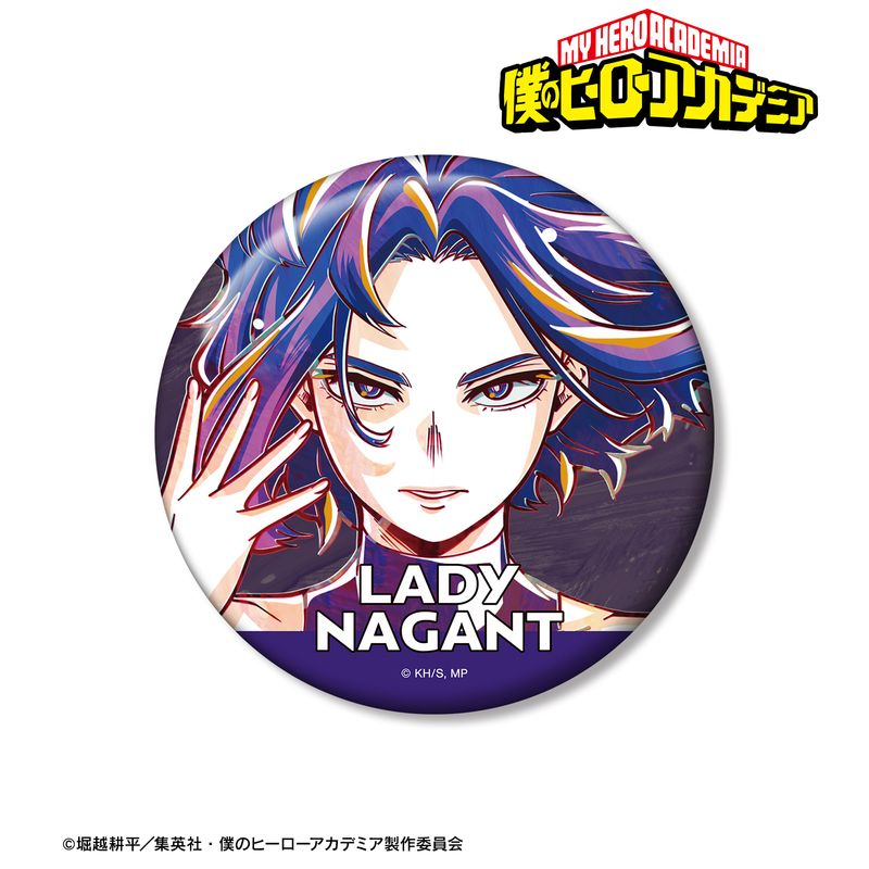 僕のヒーローアカデミア_レディ・ナガン Ani-Art 第8弾 100mm缶バッジ