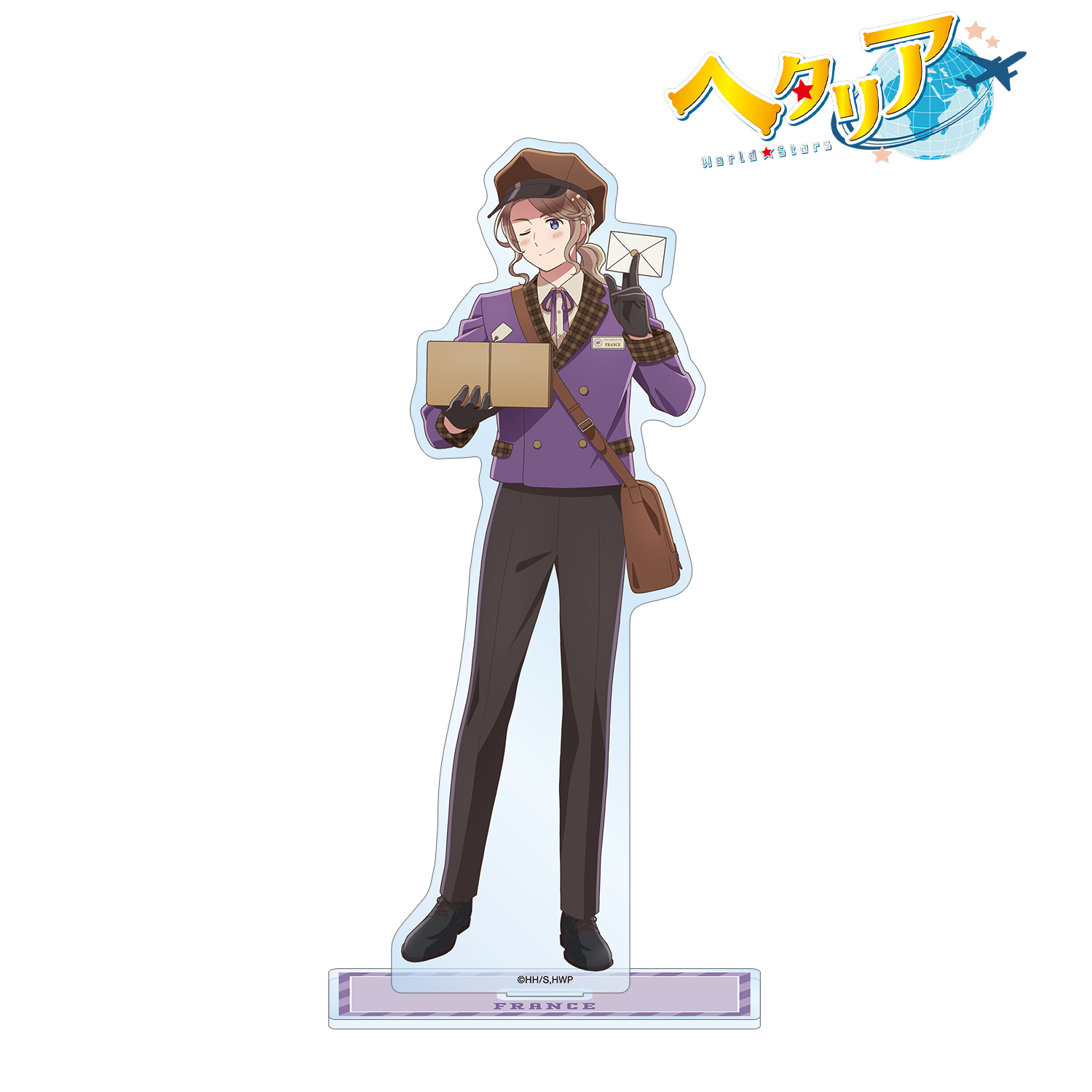 ヘタリア World★Stars_描き下ろし フランス 郵便屋ver. BIGアクリルスタンド