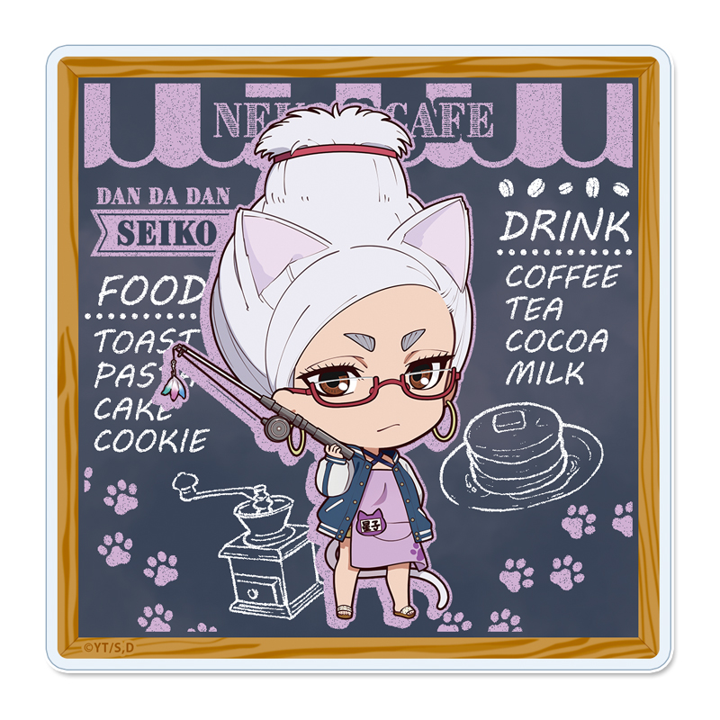 ダンダダン_ぷちちょこ アクリルコースター 【星子】 猫カフェ