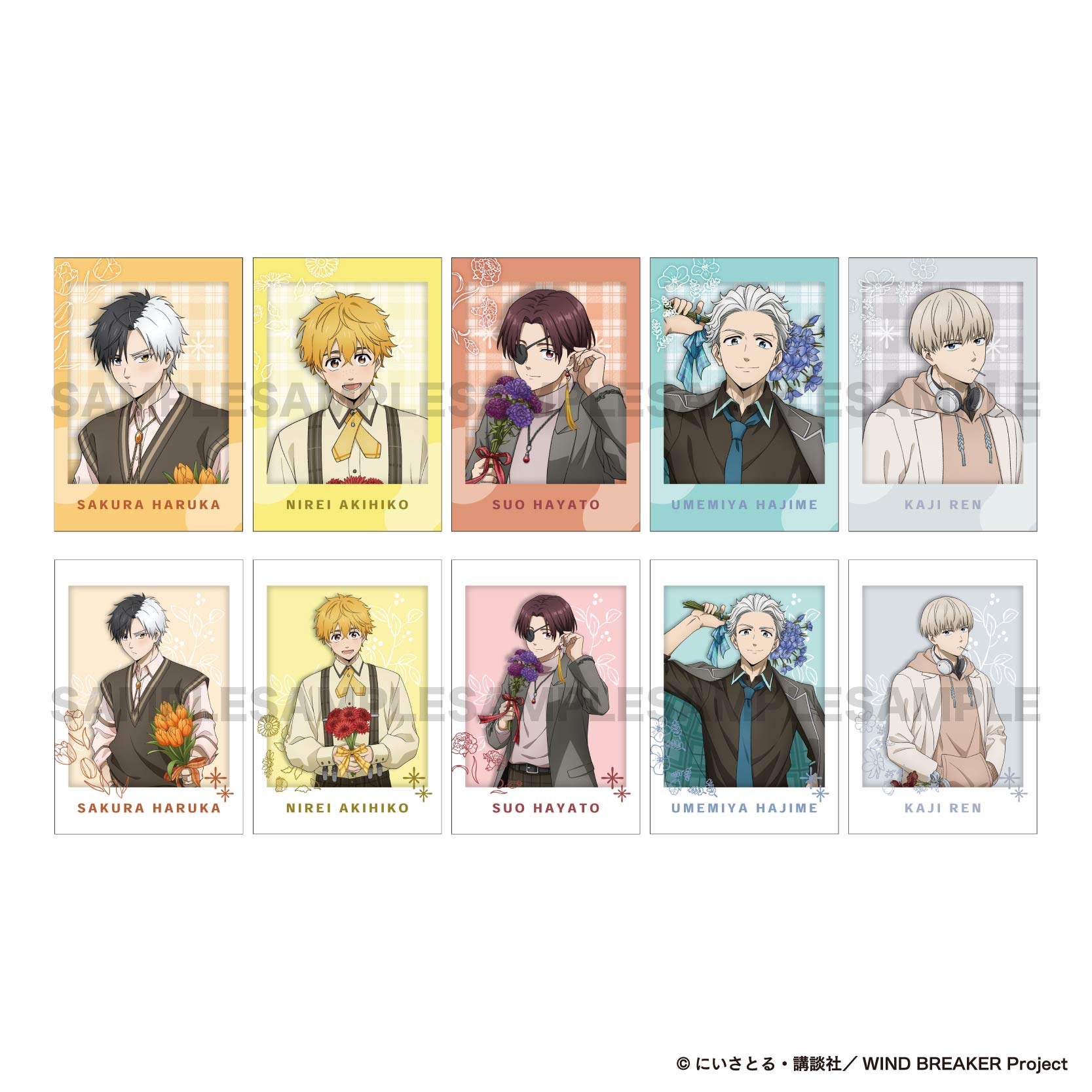 WIND BREAKER_トレーディングカード / 全10種（コンプリートBOX／10個入り）