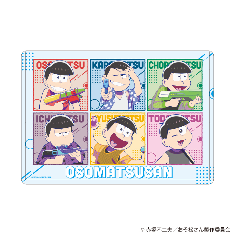 おそ松さん_キャラクリアケース01/ウォーターフェスver.(描き