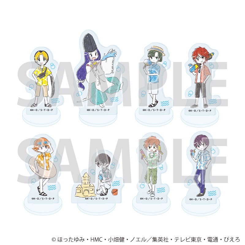 ヒカルの碁_アクリルぷちスタンド16/海ver. コンプリートセット(全8種)(グラフアートイラスト)【コンプリートセット/8個入り】