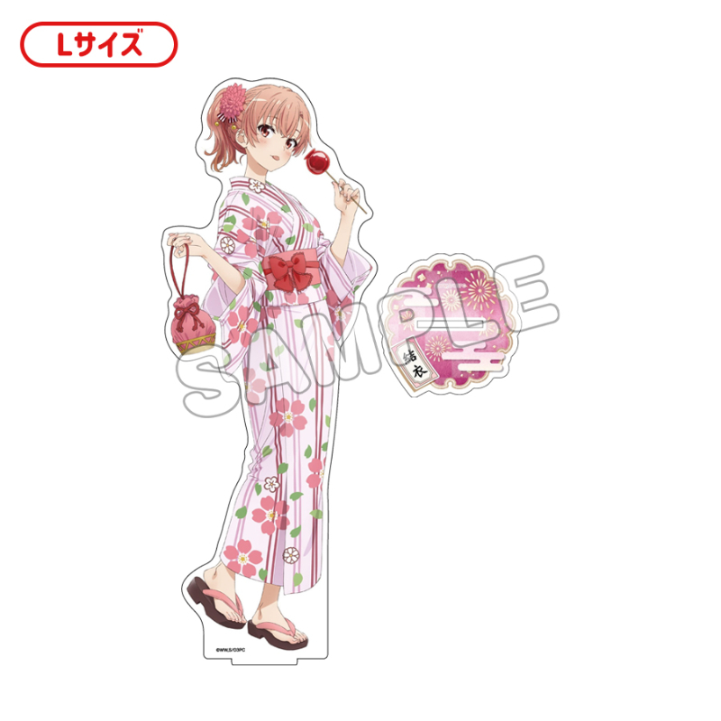 やはり俺の青春ラブコメはまちがっている。完_アクリルフィギュアL 浴衣 結衣