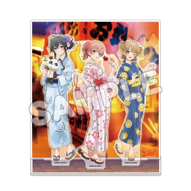 やはり俺の青春ラブコメはまちがっている。完_アクリルジオラマ 浴衣