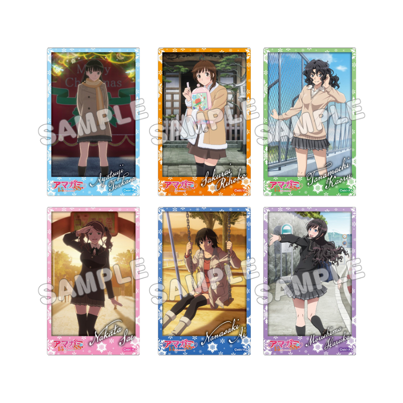 アマガミSS 15th Anniversary_トレーディングアクリルカード(全6種) BD-DVDジャケット 【コンプリートBOX／6個入り】